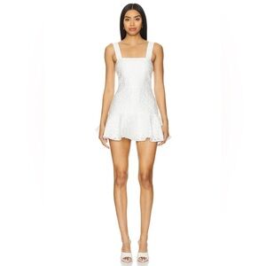 Amanda Uprichard Annalise Dress in Ivory - Size XL